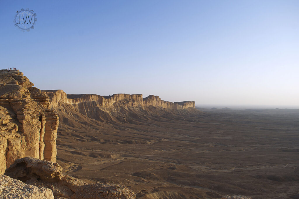 paysage the edge of the world, le bout du monde en arabie saoudite